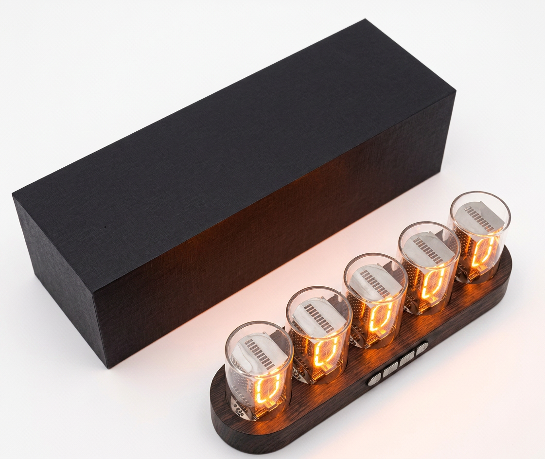 Neon Genesis: RGB Tube Clock – LUMICHRON