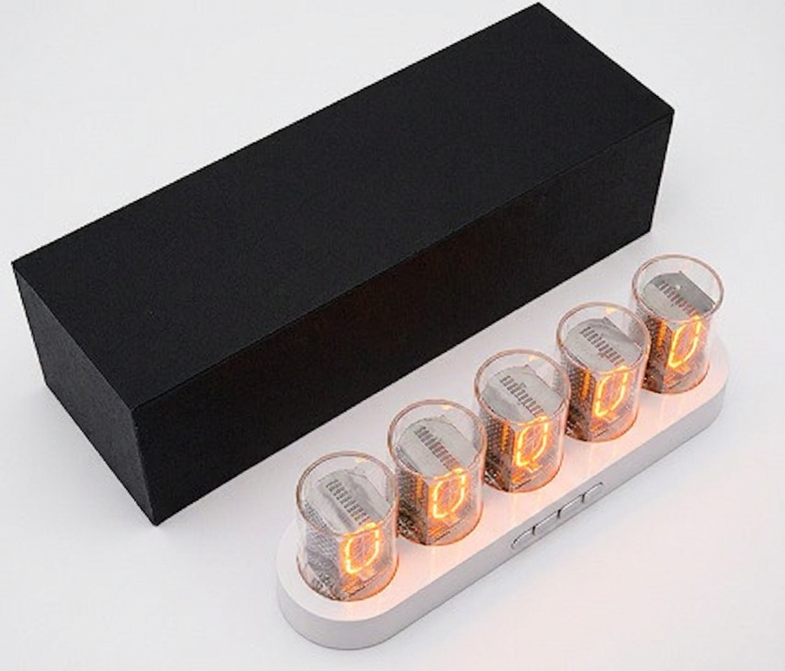 Neon Genesis: RGB Tube Clock – LUMICHRON