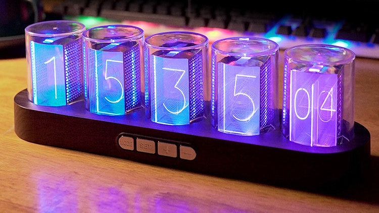 Neon Genesis: RGB Tube Clock